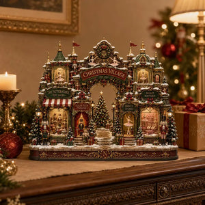 Nutcracker Ballet Shop Christmas Village Wooden Block Decor, Victorian Holiday Village, Festive Christmas Tabletop Ornament c25ee01c-8a06-4e59-a27d-26c3695f08d0-RTTRTRRTRTRTRTRT-6-.webp
