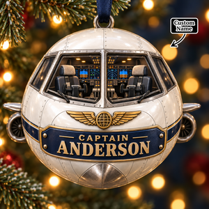 Personalized Pilot Cockpit Christmas Ornament | Special Gift for Captains & Aviators c2749230-d815-40ef-a858-0ead8aef46a4-mockup-annotated-1790150790851.png