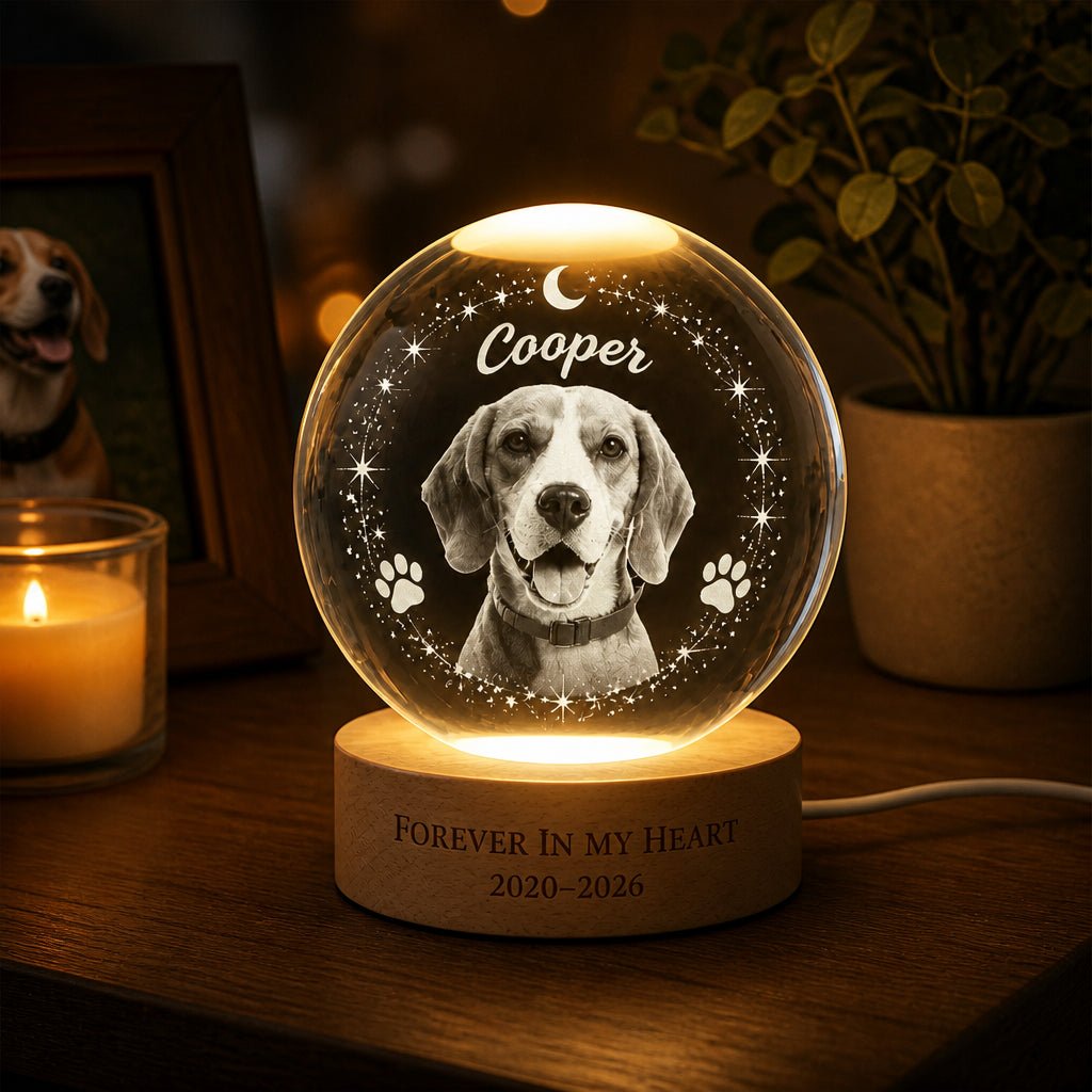 Pet Memorial Crystal Ball LED Light – Forever in My Heart (Photo + Name + Years) - Personalized Crystal Ball LED Night Light c2b35248-2690-4cd7-b979-aded06c53335.jpg