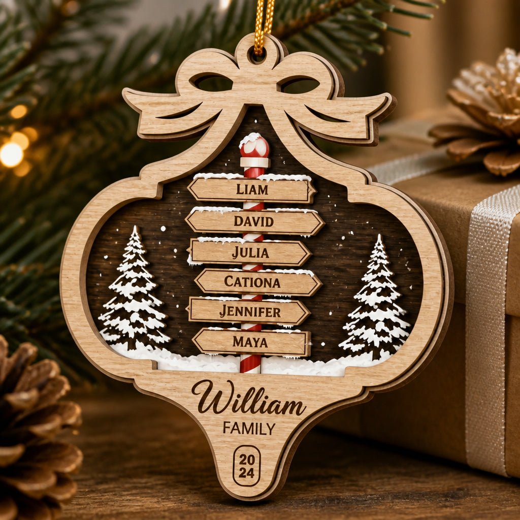 Personalized Family Wreath Names – 3‑Layered Wood Ornament - Personalized 3-Layered Wood Ornament c2ea8f8d-1a10-4a04-b072-001fcee74654.jpg
