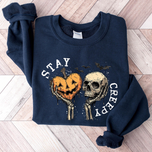 Creepy Sweatshirt, Womens Halloween Sweatshirt, Cute Skeleton Hands Tee, Funny Halloween Outfit, Skull Tee, Spooky Season Shirt c2f435e3-c64a-4547-8080-975864910762-3.png