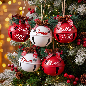 Personalized Christmas Tree Ornament, Custom 2026 Jingle Bell, Christmas tree ornament, Bell ornament custom, Christmas Decor, Christmas Gift c32681a2-a547-4d2d-8532-0580b79f24e4-1.png