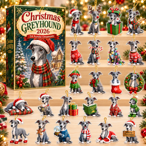 Christmas Greyhound Advent Calendar 2026 - 24-Day Festive Countdown, Acrylic Charms Blind Box - Gift For Greyhound Lovers c34a2b6d-5b85-4fbb-9230-9e9c3dd976e7-greyhound-box-charms.png