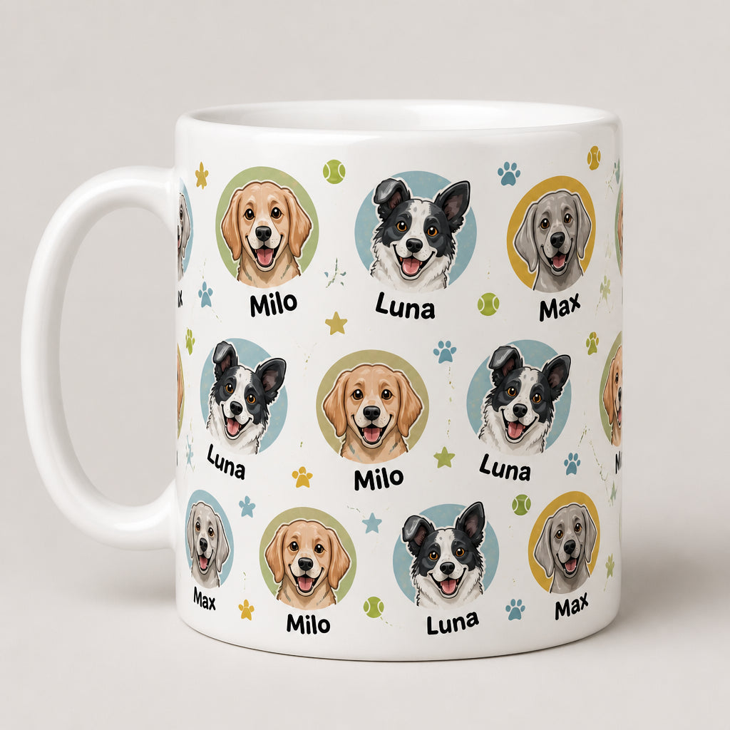 Custom Pet Portrait Pattern Mug — Upload 1–3 Pets with Names - Personalized Mug c353ea35-a796-445a-a50a-744ef02bc240.jpg