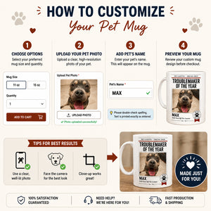 Pet Gazette Troublemaker of the Year Photo Mug - Personalized Mug c35b3057-2838-4fbe-8350-25e510e55936.jpg