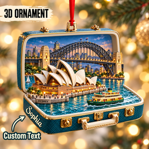 Personalized 3D Sydney Landmark Suitcase Christmas Ornament – Sydney Australia Travel Souvenir & Gift for Sydney Lovers c3b5c0bc-e329-4c1a-8de3-f4e133e68f20-Personalized-Sydney-Landmark-Suitcase-Ornament.png
