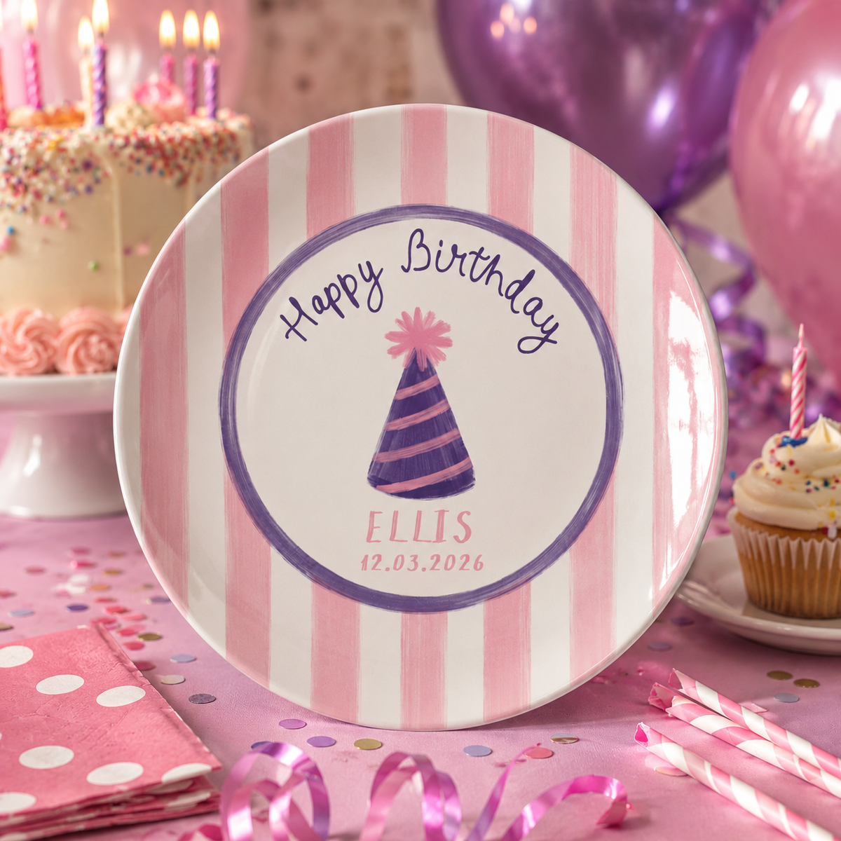 Personalized Kids Birthday Plate: Customized Birthday Gift, Custom Kids Gift, Present for Birthday c3d3715b-25b0-4e55-bfa0-1c6ab71d11dd-4.png
