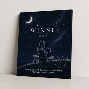 Moon & Back Personalized Name + Date Night Sky Cat Canvas - Personalized Canvas c3defc14-4ae2-487d-978c-c669ffc3f392.jpg