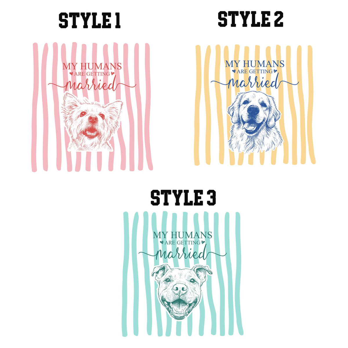Custom Stripe Pet Wedding Ring Dish: Personalized Dog and Cat Portrait From Photo, My Humans are Getting Married, Engagement Gifts c404d4a9-a6e3-4427-8e51-2538b040ed9c-2.jpg