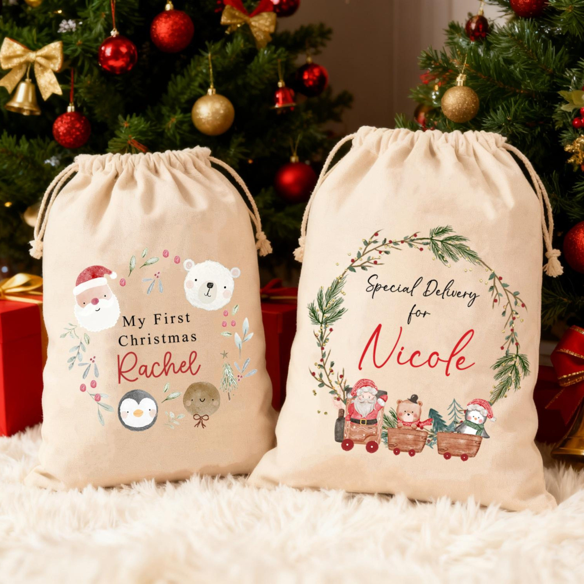 Personalized Large Santa Sack, Custom Christmas Gift Bag, Xmas Gift Bag, Christmas Eve Gift, Santa Bag, Gift for Kids, First Christmas Sack c42ead86-c921-4270-8e11-3359524cc7d8-2.png