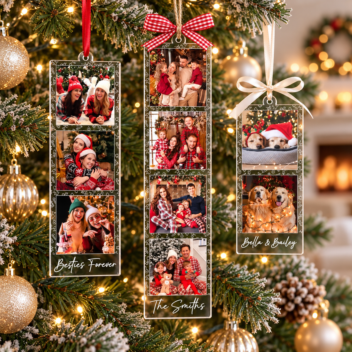 Custom Photo Strip Ornament, Personalized Photo Strip Christmas Ornament 2025, Family Photo Frame Ornament, Family Keesake, Family Xmas Gift c4708b07-fb68-4e11-b708-f6adcb672914-banner-1.png
