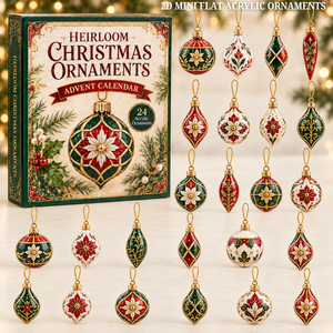 Heirloom Christmas Advent Calendar 2026 - 24-Day Festive Countdown, Acrylic Charms Blind Box - Gift For Christmas Lovers c4908a95-68af-4d1a-994e-90e9c72a4a6a-heirloom-text.png