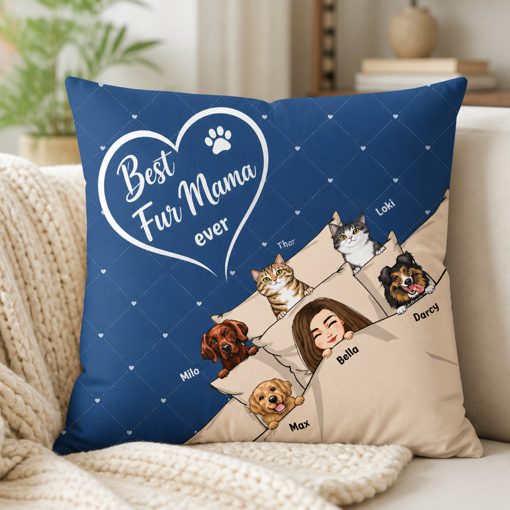 Best Fur Mama Ever - Custom Pet Portrait Pillow - Personalized Pillow c49664fc-b41f-4b8a-a46d-18838ba6d527.png