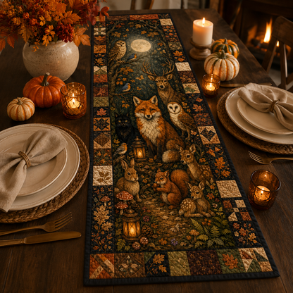 Woodland Animals Autumn Quilted Table Runner, Fox Owl Deer & Rabbit Fall Table Decor, Rustic Forest Thanksgiving Kitchen Runne c4a3f01a-04a5-428a-840e-3d243db7a347-Image-Aug-13-2026-03_36_33-PM-2-.png