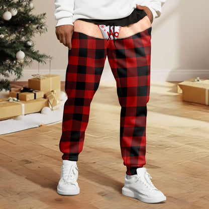 Personalized Funny Christmas Plaid Sweatpants Cheeky Christmas Gift, Unique Gift, Birthday Gift c4ab7ca8-d4b3-43b9-a928-a3043455f122-pi1.jpg