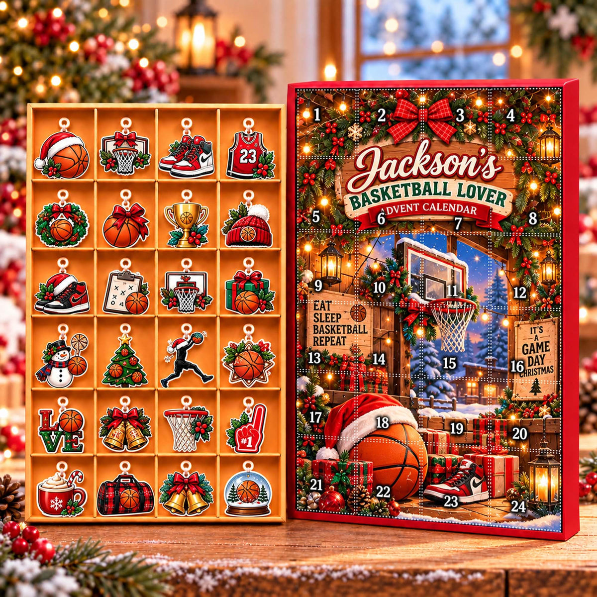 Basketball Christmas Advent Calendar Personalized, Custom Basketball Blind Box, 24 Day Christmas Countdown with Basketball Ornament Set c4ae344f-4909-4b6a-af5d-76b7b359133e-il_fullxfull.8623602059_eo2j.jpg