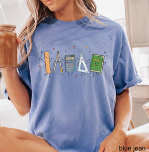 Comfort Colors Funny Math Teacher Shirt, Doodle Characters Geometry Teacher Tee, Middle School Math Teacher, Math Class Shirt,Back to School c4bbd105-e4a8-4615-8122-df992587461f-3.jpg