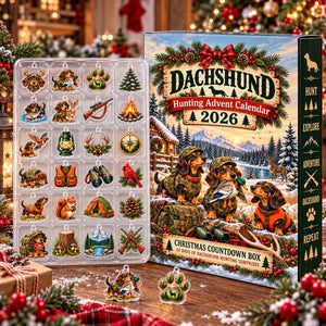 Dachshund Hunting Advent Calendar, 24 Day Christmas Countdown with Dog Hunter Charms c4bc1212-b4f0-407d-9947-37d70fab56ab-il_fullxfull.8590206388_1a78.jpg