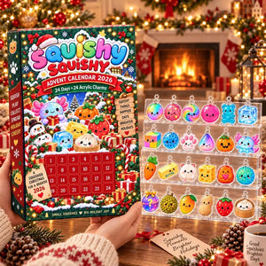 2026 Squishy Advent Calendar, 24-Day Christmas Countdown Box, 24 Acrylic Squishy Charms, Kawaii Mystery Collectible Calendar c4d196b4-f256-49ce-bf70-2d8c9d722fd1-dfrty-1-.webp