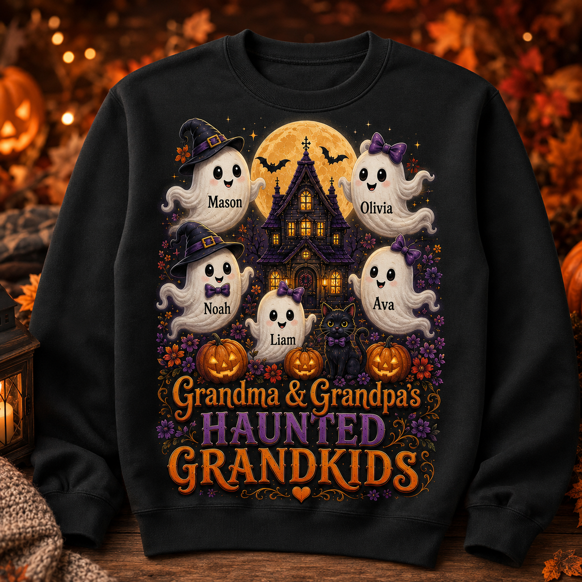 Personalized Grandma & Grandpa’s Haunted Grandkids Halloween Sweatshirt – Custom Grandchildren Names Ghost Family Crewneck, Cute Halloween Gift for Grandparents c4f1eb06-90be-441b-88f1-a52b3c78dfcf-Image-Aug-19-2026-02_26_43-PM.png