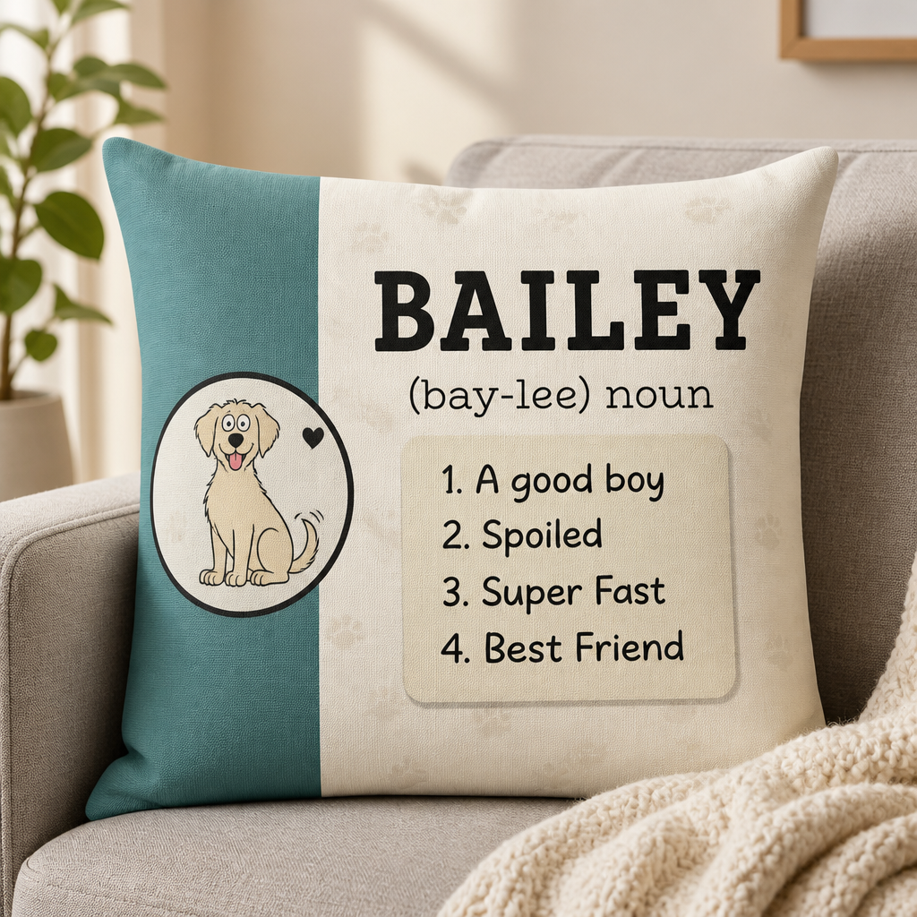 Pet Name Definition Pillow – Dog Lover Dictionary with Cute Dog - Personalized Pillow c51f2407-91ba-46fb-97f8-b2d9b13bacd6.png