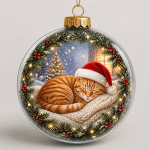Custom Pet Photo Christmas Ornament – Snow-Globe Wreath Edition - Personalized Shape Ornament c5294fd3-a9b6-46cb-b8ad-11402d25904f.jpg