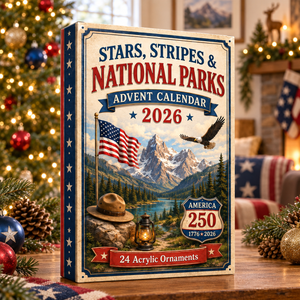 Stars, Stripes & National Parks Advent Calendar 2026 - 24-Day Festive Countdown, Acrylic Charms Blind Box - Gift For Family & Friends c529d93f-359b-4856-b534-7199c59be109-national-parks-box-.png