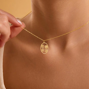 Personalized Birth Flower Necklace, 14K Gold Birth flower Bouquet Necklace, Birth Flower Family Gift, Mom Necklace, Mothers Day Gift for Her c547b301-3346-4cdb-b905-13ecc6755b61-il_1588xN.7977286499_gajx.webp