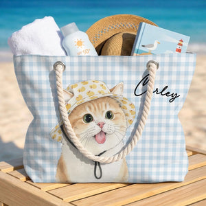 Beachside Kitties - Personalized Beach Bag - Summer Gift For Cat Lovers c548b15e-b10e-4608-9df9-4a335b7d4626-4.webp