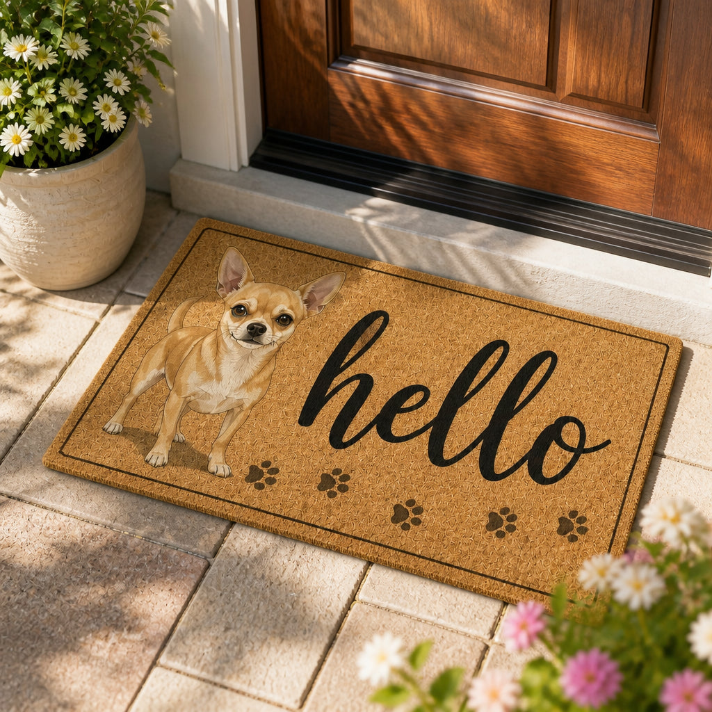 Hello Chihuahua Doormat - Doormat c56bb711-d816-42e4-ab18-7b9554ed5633.jpg