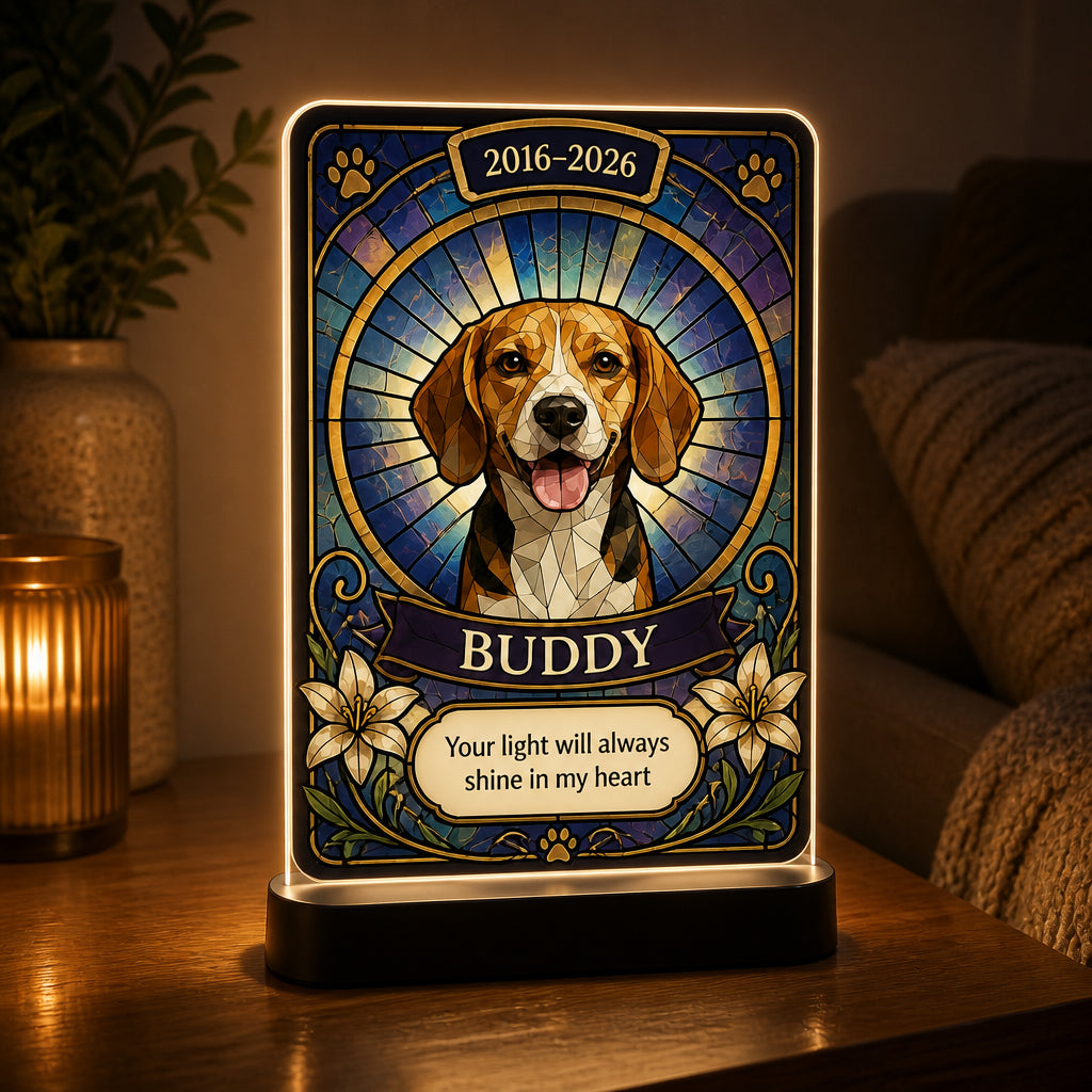 Personalized Pet Memorial Night Light – Stained-Glass Portrait - Personalized Acrylic Night Light c56c11ba-8f58-4b43-a662-027be2b342ce.jpg