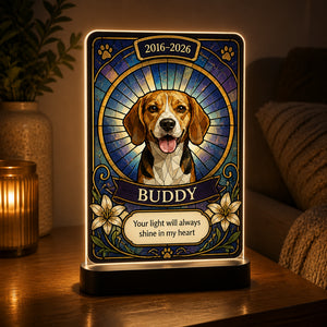 Personalized Pet Memorial Night Light – Stained-Glass Portrait - Personalized Acrylic Night Light c56c11ba-8f58-4b43-a662-027be2b342ce.jpg