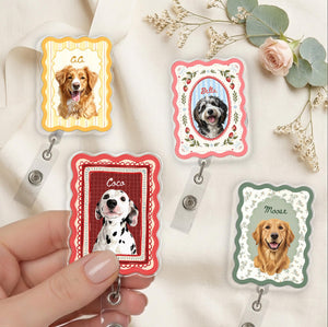 Personalized Dog Badge Reel, Custom Pet Watercolor Photo Badge Reel, Nurse Badge Reel, Dog Mom Gift c5a7757b-1caa-4eb3-ba25-0b0f0a905045-1.jpg