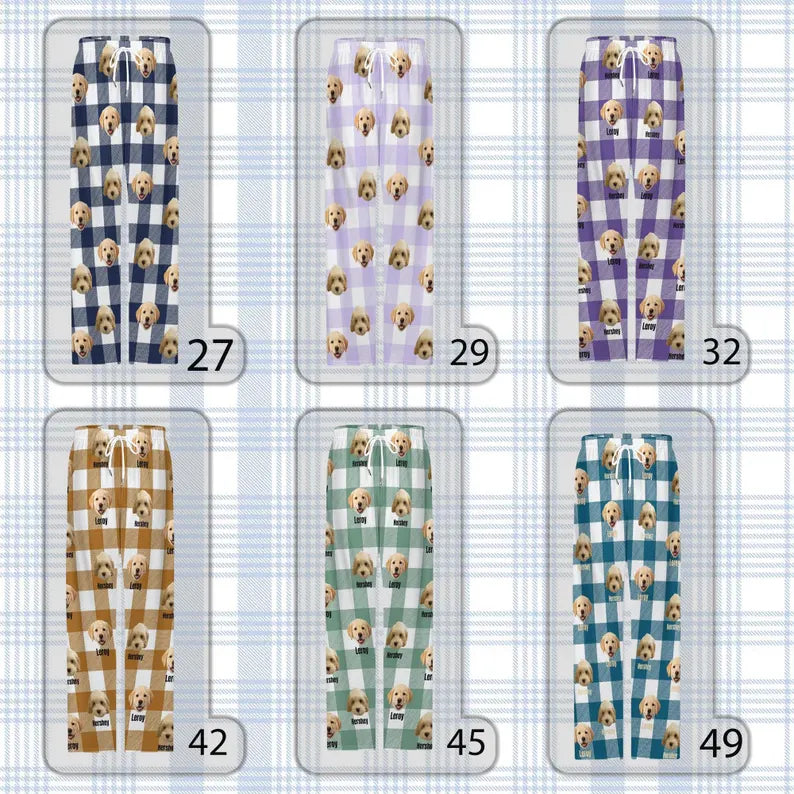 Custom Pet Face Plaid Pajama Pants, Personalized Dog Cat Photo Loungewear, PJS Pants for Pet Mom Dad, Christmas Birthday Sentimental Gift c5ac0050-cc2d-4736-b5d2-f0d37050a6c2-fnhgh-2-.webp