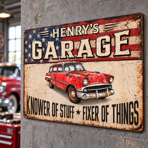 Custom Home Decor Metal Sign - Personalized Birthday Gifts For Men, Man Cave, Dad, Grandpa - Garage Life Forever c5b8ffc4-4ada-4ca1-ad8f-ab7fce7edc95-2-2-.jpg