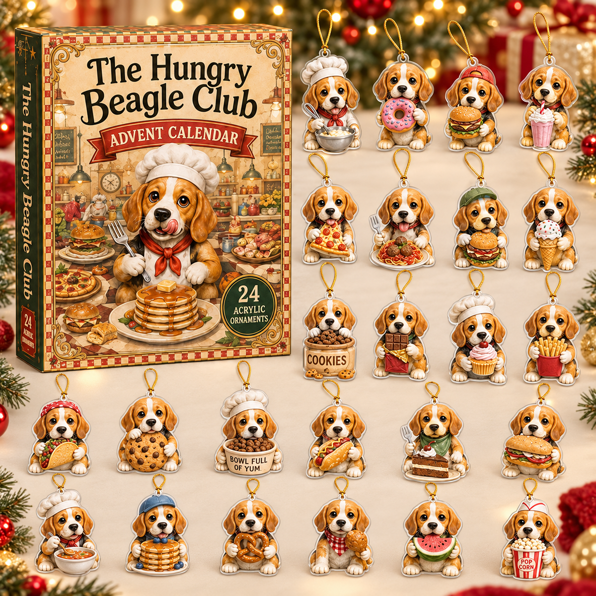 The Hungry Beagle Club Advent Calendar 2026 - 24-Day Festive Countdown, Acrylic Charms Blind Box - Gift For Beagle Lovers c5cb2cd9-162c-4a5e-a939-cee7d08f2d74-beagle-box-charms.png
