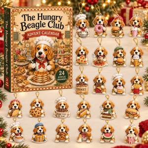 The Hungry Beagle Club Advent Calendar 2026 - 24-Day Festive Countdown, Acrylic Charms Blind Box - Gift For Beagle Lovers c5cb2cd9-162c-4a5e-a939-cee7d08f2d74-beagle-box-charms.png
