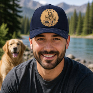Best Dog Dad Ever — Custom Photo Sketch Cap - Personalized Printed Cap c5d52055-6f01-4fc7-9e36-413da538e286.jpg