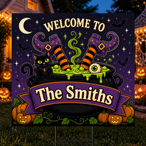 Halloween Cauldron Welcome Yard Sign – Custom Family Name - Personalized Yard Sign c6068559-0544-4654-a69a-bfaab81745a1.png