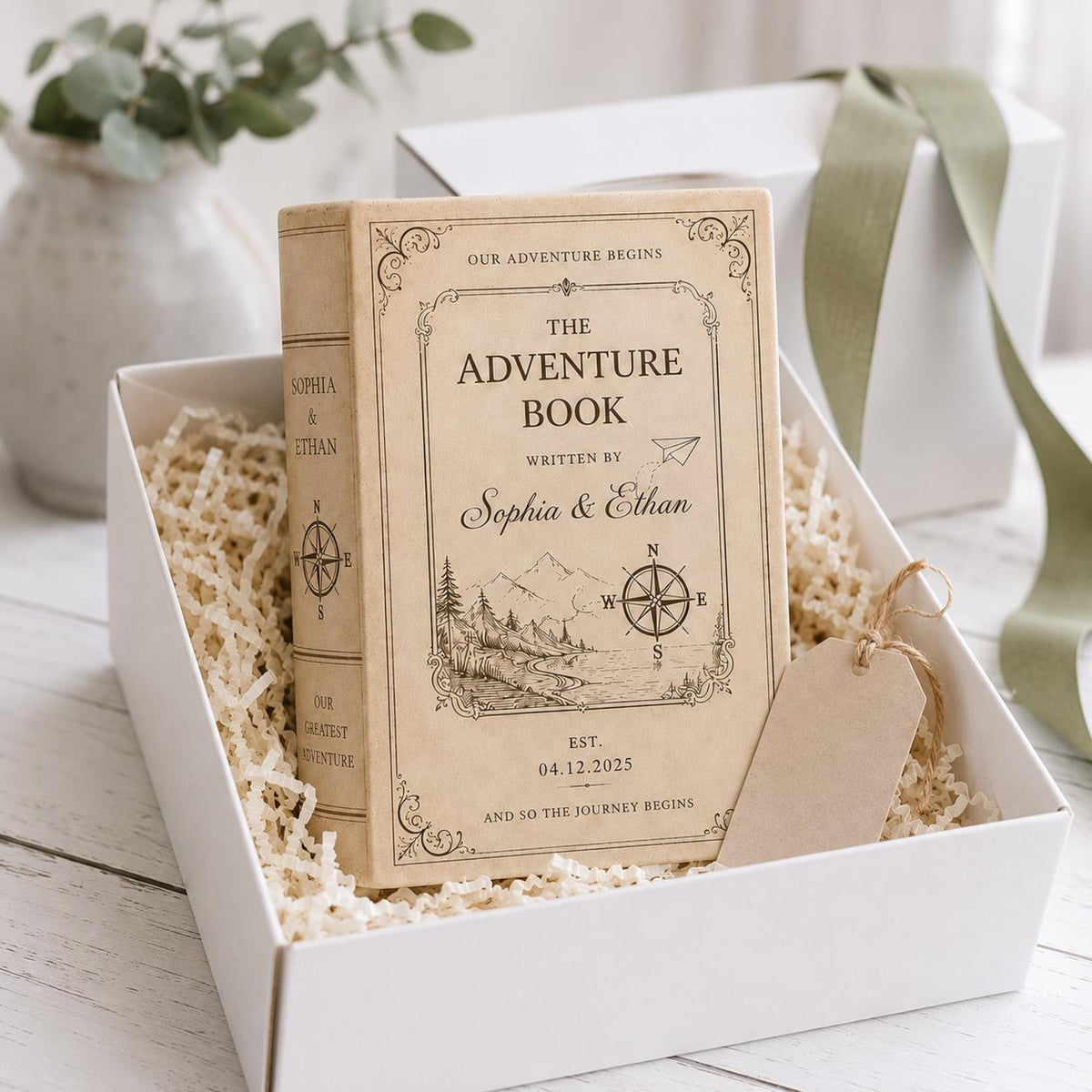 Custom Toile De Jouy Ceramic Book Vase, Personalised Wedding Gift for Couple, Bridal Shower Gift, Engagement, Wedding Gift, Bridesmaid Gift c63d4460-d8b1-4038-b9b8-0c473c3a1df9-3.jpg