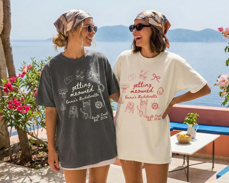 Personalized Cat Bachelorette T-Shirt, Getting Meowied Bridal Party Tee, Custom Cat Lover Bach Party Shirt, Bridesmaid Wedding Gift c65aa309-1b10-46ae-b52e-f228078552c5-mao3.jpg