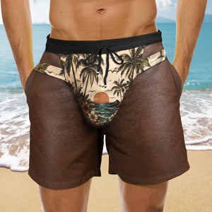 Summer Vibes - Personalized Beach Shorts - Gift For Husband, Boyfriend c6830558-6a5f-4b1c-96a5-3b2758eb7570-banner-3.webp