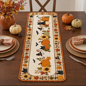 Quilted Halloween Table Runner, Ghost Pumpkin Fall Home Decor, Housewarming Gift for Black Cat Lover c6d61987-0b9c-4b72-a01d-0ce52c64fbdf-tyh-5-.jpg