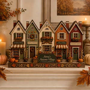Personalized Autumn Village Decor, Custom Fall Market House Display, Cozy Pumpkin Harvest Home Decoration c6e3bc63-83eb-4858-b3a2-e8abafa8b2c9-6-AM.png