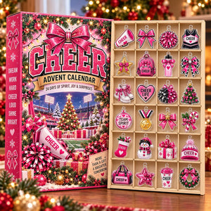 Cheer Advent Calendar 2026, 24 Day Christmas Countdown, Cheerleader Gift, Cheer Team Acrylic Ornaments, Holiday Cheerleading Gift Set c717d55c-ce77-4ee1-a284-e8c2d16679db-il_1588xN.8580755098_e3gr-1-.jpg