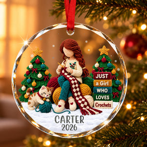 Personalized Crochet Ornament 2026, Crochet Lover Gift, Gift For Knitter, Yarn Lover Gift, Gifts for Crocheters, Knitting Christmas Ornament c7221176-6203-4bbd-b4f6-a3dd9391064f-2.jpg