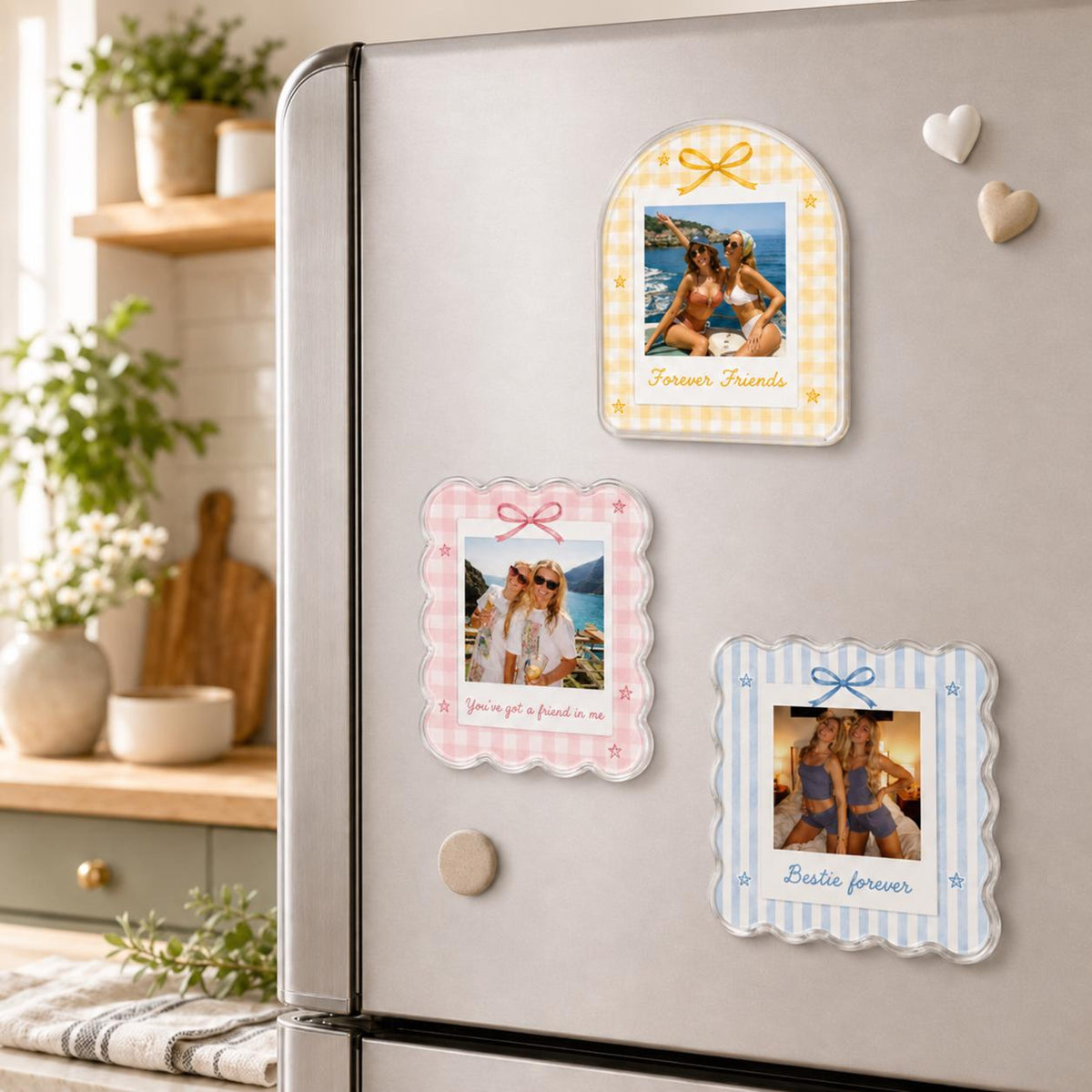Custom Bestie Photo Fridge Magnet, Custom Best Friend Birthday Gift, BFF Gift, Friendship Gift, Gifts For Bestie, Soul Sister Gift c76b3393-432f-42cf-8602-c865cb12fe50-9.jpg