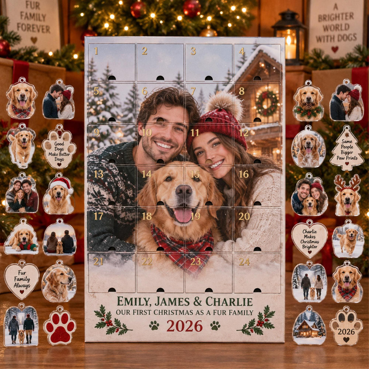Personalized Fur Family Advent Calendar with 24 Custom Photo Acrylic Ornaments, Couple and Dog Christmas Gift, Pet Parent Keepsake for Two c7900c04-30b0-4794-a058-6bc60b0a04d9-il_fullxfull.8590228312_t2ka.jpg