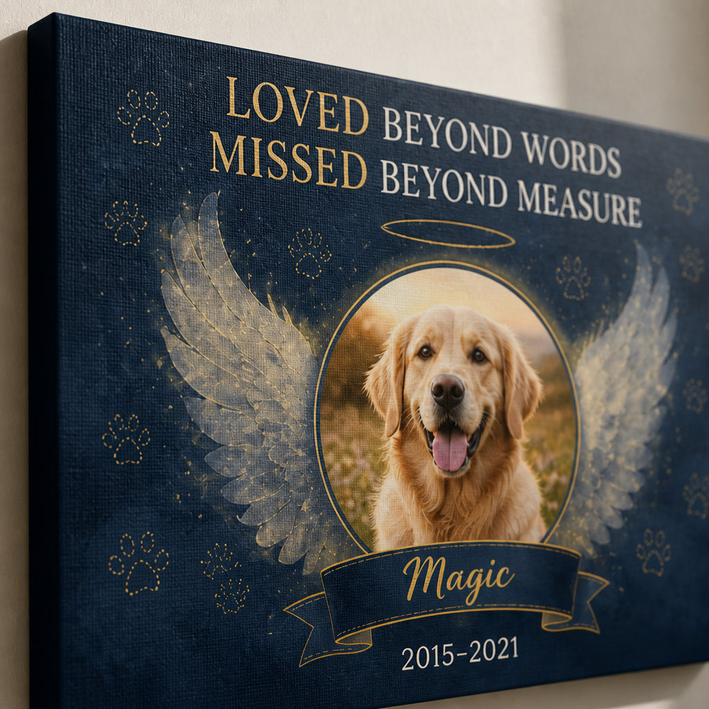 Pet Memorial Photo Canvas – Loved Beyond Words - Personalized Canvas c7b9f91a-4cc3-4aba-a9f7-aee044f2b464.jpg