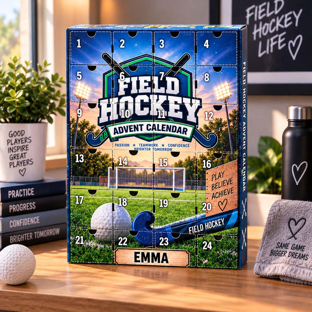 Personalized Field Hockey Advent Calendar 2026, Custom Field Hockey Blind Box, 24 Day Christmas Countdown, Xmas Countdown, Christmas Gifts c7bd08f1-aa7d-41f8-89f2-764c2ae867ef-il_fullxfull.8613317501_bg1d.jpg